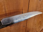 New Handmade Hand Forged USA "Brut de Forge" Railroad Track Full Tang BowieKnife — photo 10