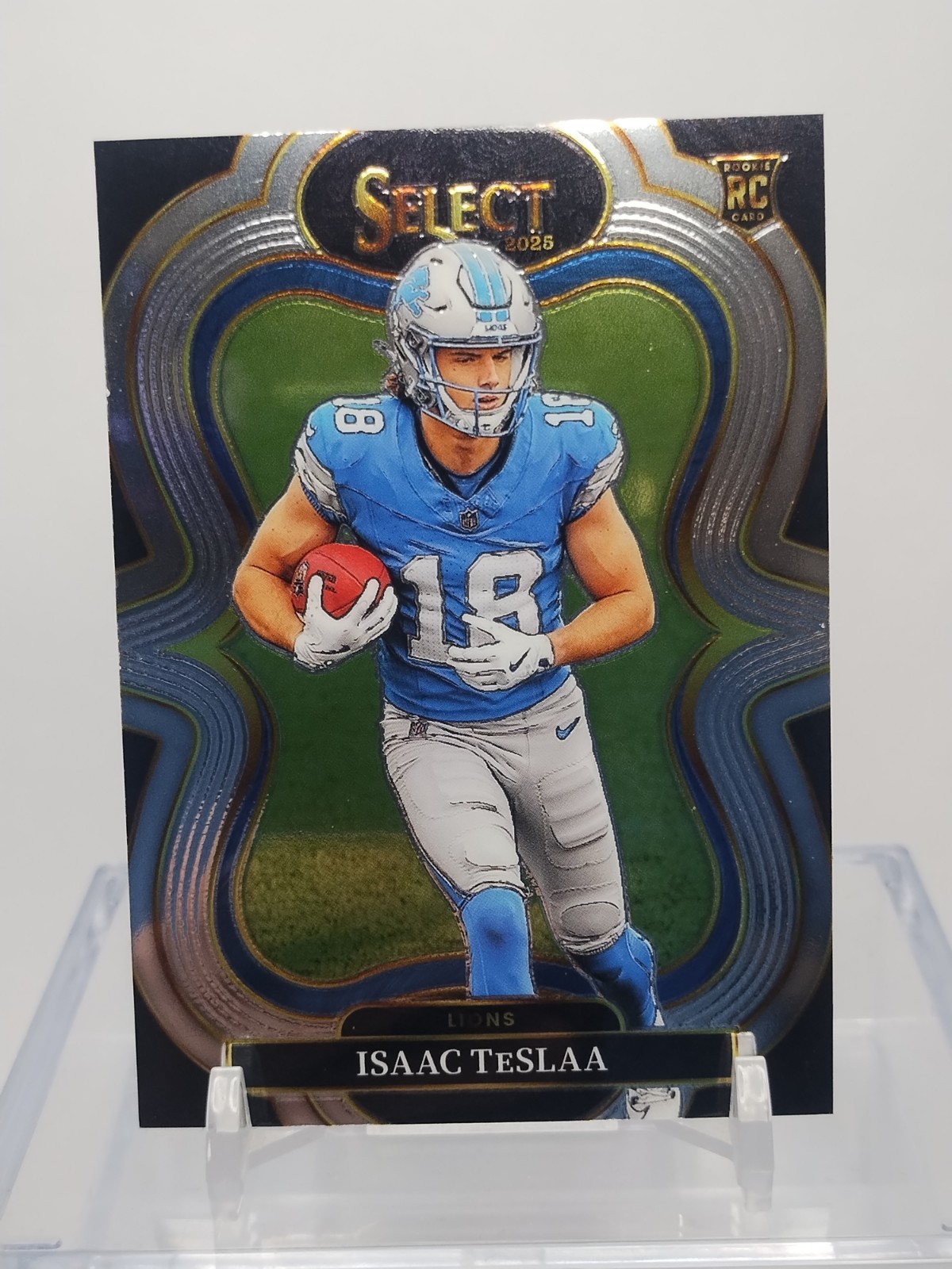 2025 Panini Select Isaac Teslaa RC Suite Level SP #370 Detroit Lions