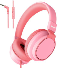 Kids Headphone Wired Volume Limited 85/94Db Over-Ear/On-Ear Foldable Headset wit