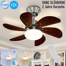 E27 Deckenventilator Deckenleuchte Mit Ventil...