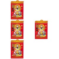 4 Pack Kalender Zum AufhäNgen Chinesischer Wandkalender Wandbehang HäNgender