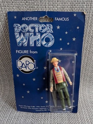 Vintage Original Dapol Doctor Who 7th Seventh Doctor Sylvester McCoy Neu auf Karte