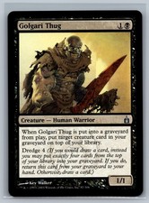 Magic MTG Ravnica City Of Guilds Golgari Thug #87/306 TCG CCG