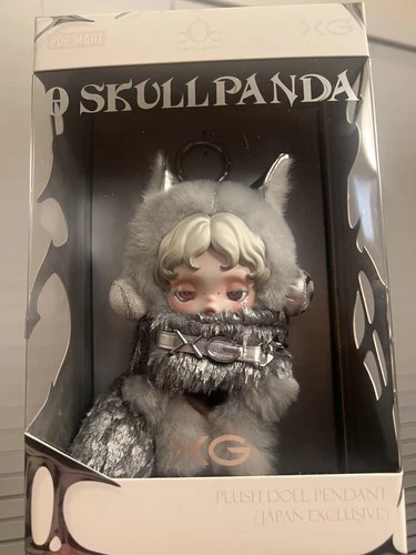 SKULLPANDA XG Plush Doll Pendant Japan Exclusive SKULLPANDA POP UP SHOP ALPHAZ