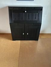 IKEA HEMNES Sekretär Schwarzbraun – Massivholz Schreibtisch