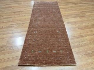 Turkish Oushak Rug Modern Multicolored Area Handmade Bohemian Rug 2.9x8