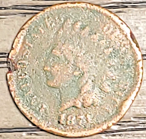 1871 1C BN INDIAN HEAD CENT IN GOOD CONDITION - ***KEY DATE***