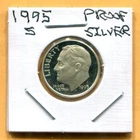 Gem 1995-S Proof Cameo Silver Roosevelt Dime - Free Shipping