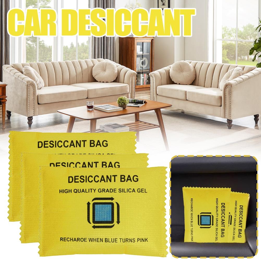 Dehumidifier Bags Reusable Portable Auto Accessories Car Absorber. Moisture J1F2