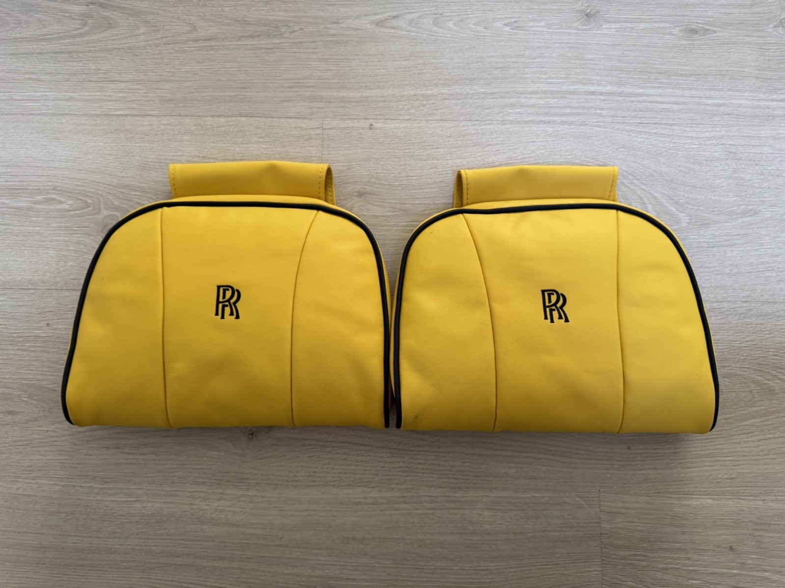 OEM Rolls Royce Cullinan Ghost Phantom Head Rest Cushion Set Pillows Yellow 