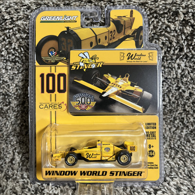 2015 Greenlight 1:64 WINDOW WORLD STINGER Indy 500 Car 100th Marmon Wasp NEW!