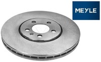 2X Bremsscheibe Meyle 1155210032 2 Bremsscheiben Vorderachse Vorne FüR VW