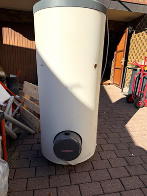 STIEBEL ELTRON Warmwasserspeicher Speichertank Boiler Weiß/Grau