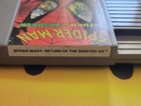 Spider-Man: Return of the Sinister Six (Nintendo Entertainment System, 1992) NES