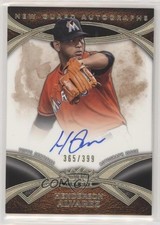 2014 Topps Tier One New Guard Auto 365/399 Henderson Alvarez #NGA-HAL Auto e6p