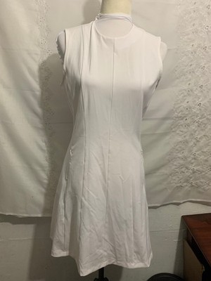 J. Lindeberg White Jasmin Dress Size M EUC