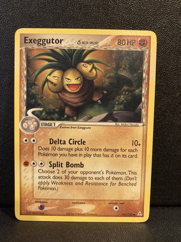 Exeggutor (Delta Species) Uncommon Holon Phantoms 41/110 LP - Picture 1 of 2