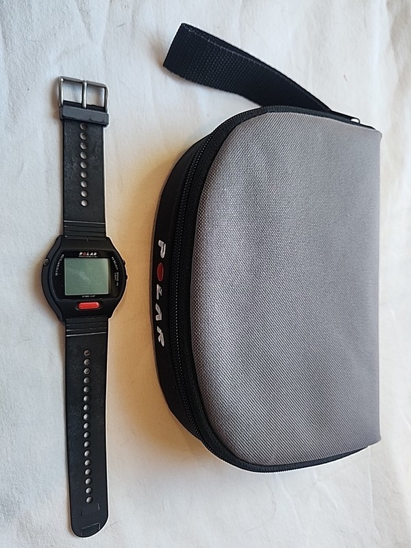 POLAR PROTRAINER NV HEART RATE MONITOR TRANSMITTER W/case- Needs Battery 