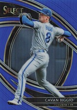 CAVAN BIGGIO 2020 SELECT PREMIER LEVEL BLUE PRIZM /149 BLUE JAYS