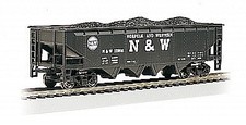 Bachmann 17607 HO Scale N&W 40'quad Hopper#12986