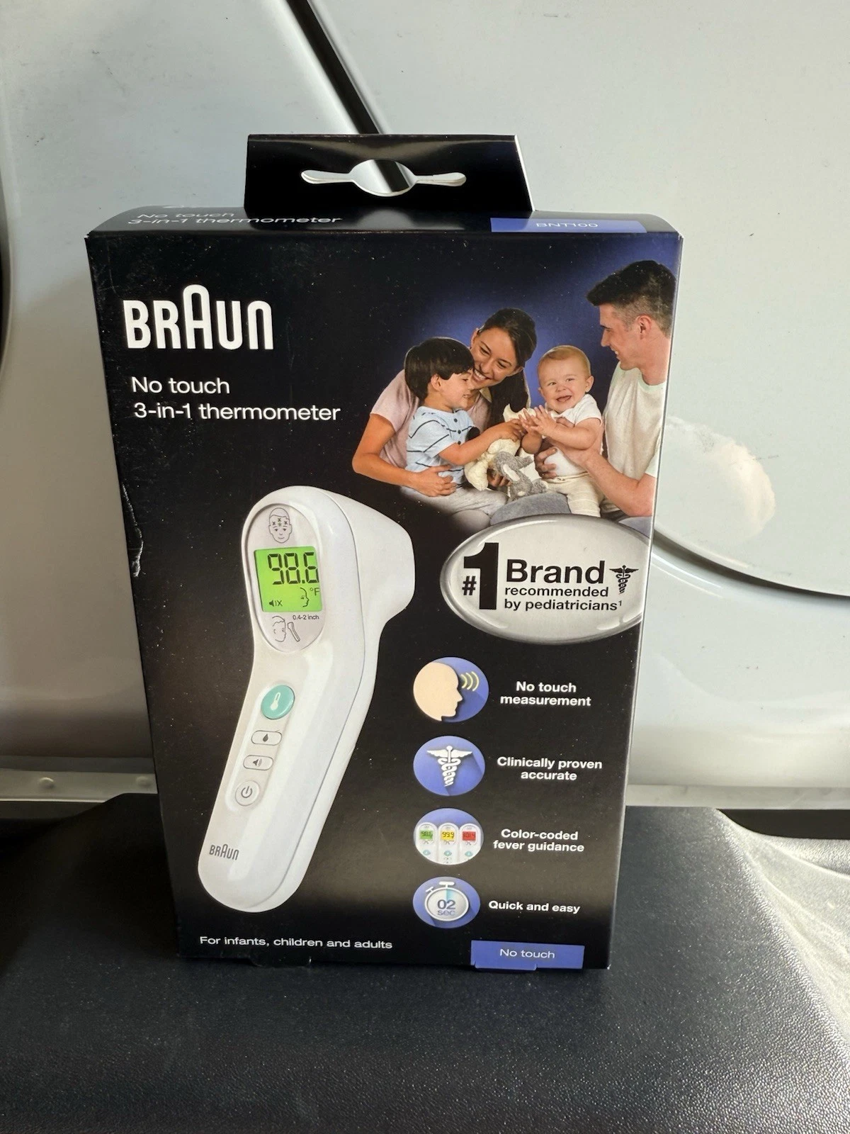 Braun No Touch 3-In-1 Thermometer, Measures Forehead, Liquid and Food Temps, Pro
Opens in a new wind