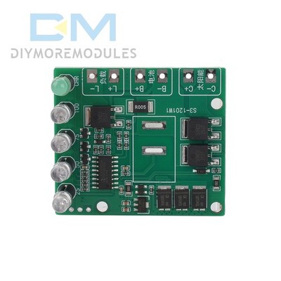 12V 12A MPPT Solar Charge Control Module Monitoring Power Supply Ternary LiFePO4