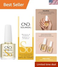 CND SolarOil Cuticle Oil - Natural Nail Moisturizer with Jojoba Vitamin E