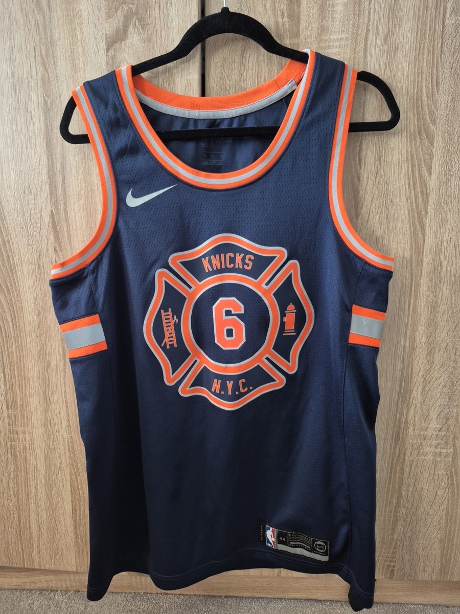 New York Knicks City Edition Men's Jersey Porzingis FDNY NBA