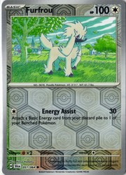 Furfrou 051/064 Shrouded Fable Reverse Holo Common