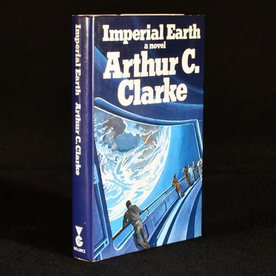 1975 Imperial Earth Arthur C Clarke First Edition Dust Wrapper - Photo 1/4
