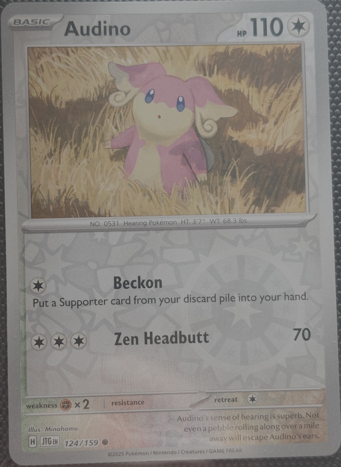 SV09: Journey Together #124/159 Audino