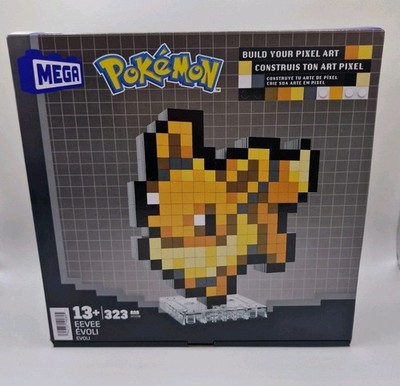 Mega Construx Pokemon Eevee/Evoli Pixel Art NEU OVP Klemmbausteinset