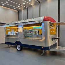 Large Catering Trailer Mobile Coffee Shop - Ice Cream & Cake Display - High Spec
