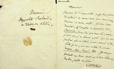 ✒ L.A.S Pierre CARMOUCHE poète chansonnier à l'acteur Hippolyte ROLAND