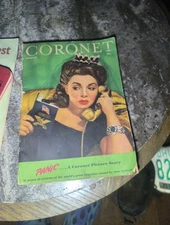 CORONET March 1944 CISSIE MEAGHER GINGER ROGERS LADY IN THE DARK ALBERT EINSTEIN