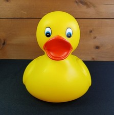 Schylling Toys Big Rubber Duck 2005 9" Large Jumbo Duckie Ducky