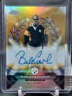 2025 Topps Chrome Bill Cowher Hall Of Chrome Autographs (RAW)