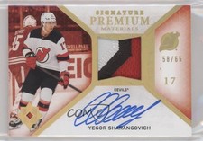 2020-21 Upper Deck Ultimate Collection 58/65 Yegor Sharangovich #RSP-YS Auto z1b