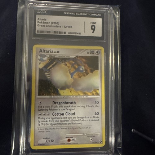 Altaria graded CGC 9 for sale on eBay