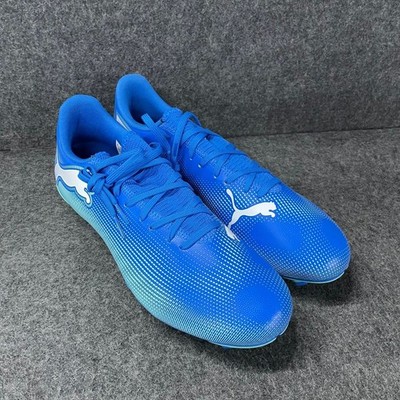 PUMA Future 7 Play FG/AG Football Boots Men's Size 11.5 Hyperlink Blue