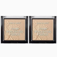 WET N WILD MegaGlo Highlighting Powder - Golden Flower Crown 333B - 2 PACK