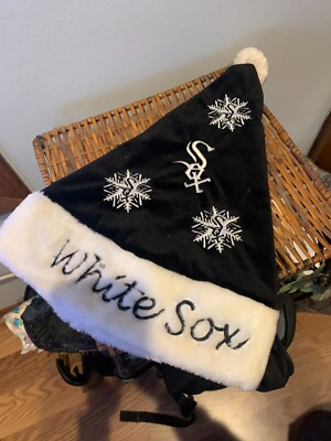santa chicago white sox hat