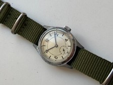 Vintage RARE Men  WristWatch MILITARY MODEL LANCO 15 JEWELS SWISS