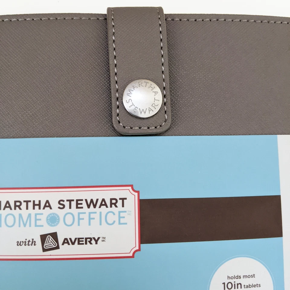 10 Inch Tablet Sleeve Slim Case Pouch iPad Martha Stewart Home Office with Avery - Image 3 of 4