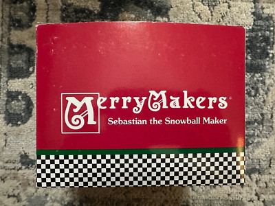 Department 56 Merry Makers Sebastian The Snowball Maker 9367-0