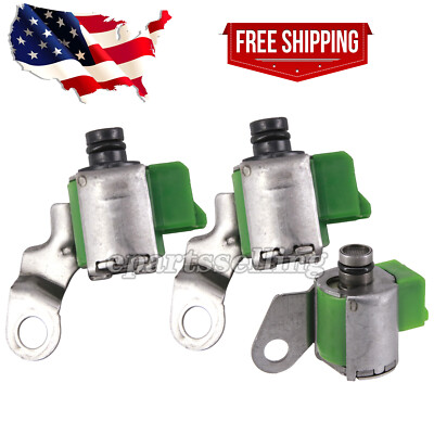 3x For Toyota A340E A340F Transmission Solenoid Kit Shift Lock Up Kit 3525050030
