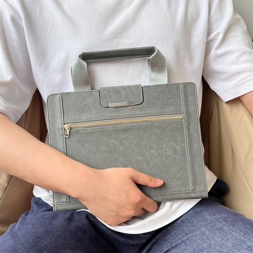 Stand Carry Case Cover Handle Bag Holder Compatible iPad Mini Air Pro 7.9" - 13" - Picture 10 of 50