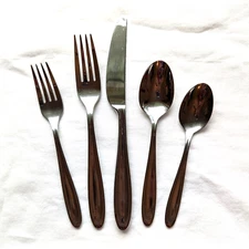 Lenox BARNABY CANTERA Lot of 5 Pieces One Place Setting Stainless 18/10 Flatware