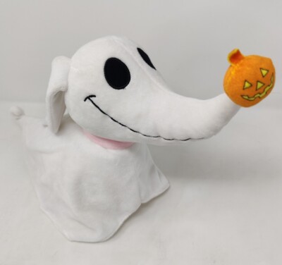 Build A Bear ZERO Nightmare Before Christmas Halloween Jacks Dog ghost Plush