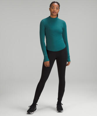 Lululemon Rulu Running Long-Sleeve Mock Neck - Retail $108 Lululemon Rulu Running Long-Sleeve Mock Neck - Retail $108